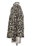 Halogen 100% Polyester Animal Print Tan Long Sleeve Blouse Size XS - photo 4