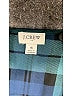 J.Crew Factory Store 100% Polyester Teal Long Sleeve Blouse Size S - photo 7