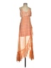 Likely Plaid Orange Casual Dress Size XXS (estimated) - photo 1