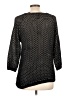Dex Polka Dots Black Pullover Sweater Size L - photo 2