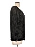 Dex Polka Dots Black Pullover Sweater Size L - photo 4