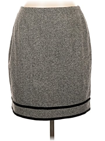 Petite Sophisticate Wool Skirt (view 1)