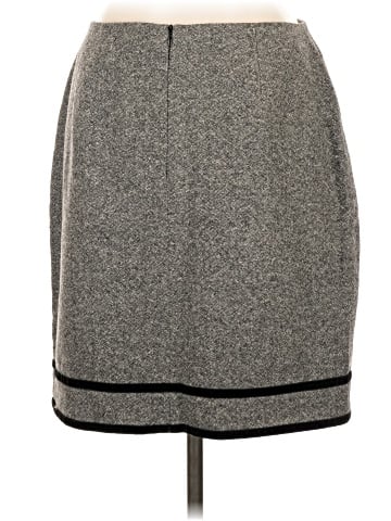 Petite Sophisticate Wool Skirt (view 2)