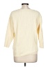 Karen Scott 100% Cotton Yellow Pullover Sweater Size L - photo 2