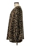 Belongsci Animal Print Brown Long Sleeve Blouse Size M - photo 5