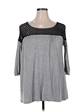 Suzanne Betro 3/4 Sleeve Top