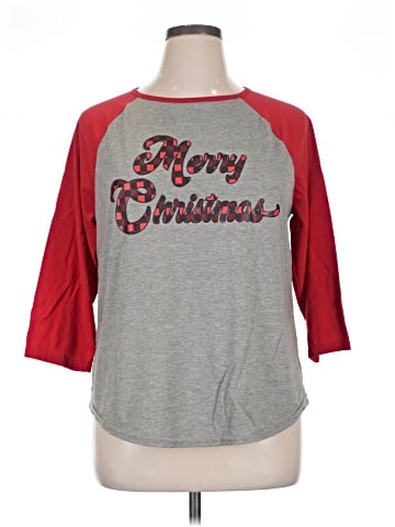 Holiday Time 3/4 Sleeve T-Shirt (view 1)