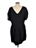 Max Azria Solid Black Cocktail Dress Size L - photo 2