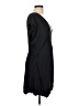 Max Azria Solid Black Cocktail Dress Size L - photo 4