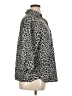 Shein Curve Animal Print Gray 3/4 Sleeve Blouse Size 14 Plus (1) - photo 4