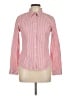 Talbots Stripes Pink Long Sleeve Button-Down Shirt Size 8 - photo 1
