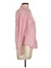 Talbots Stripes Pink Long Sleeve Button-Down Shirt Size 8 - photo 4