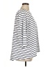 Delancey Studio Stripes Silver 3/4 Sleeve T-Shirt Size 1X - photo 4
