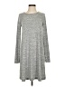 Gap Solid Gray Casual Dress Size S - photo 1