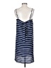 Joe Fresh 100% Polyester Stripes Blue Casual Dress Size S - photo 2