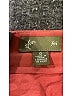 Fei Solid Burgundy Orange Silk Skirt Size 0 - photo 4