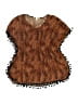 Stella Cove Brown Poncho Size 8 - photo 1