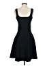 River Solid Black Casual Dress Size S - photo 2