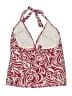 Athleta Paisley Burgundy Swimsuit Top Size 5 - photo 2