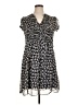 JBS 100% Polyester Paisley Blue Casual Dress Size 14 (petite) - photo 1