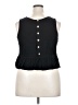 Cha Cha Vente Black Sleeveless Blouse Size XXL - photo 2