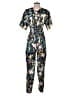 Tanya Taylor 100% Polyester Print Blue Jumpsuit Size 0 - photo 2