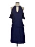 Amanda Uprichard 100% Silk Blue Cocktail Dress Size P (petite) - photo 1