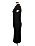 Unbranded Solid Black Cocktail Dress Size L - photo 5