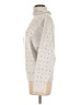 River Island Polka Dots Gray Turtleneck Sweater Size M - photo 5
