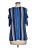 Analili Blue Short Sleeve Blouse Size M - photo 2