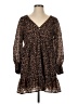 Lulus 100% Polyester Animal Print Brown Casual Dress Size XS - photo 1