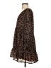 Lulus 100% Polyester Animal Print Brown Casual Dress Size XS - photo 5