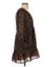 Lulus 100% Polyester Animal Print Brown Casual Dress Size XS - photo 4