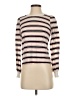 LA Made Stripes White Ivory Long Sleeve Turtleneck Size XS - photo 1