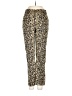 J.Crew Animal Print Gold Casual Pants Size 24 waist - photo 1