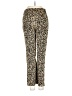J.Crew Animal Print Gold Casual Pants Size 24 waist - photo 2