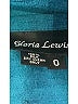 Assorted Brands 100% Silk Teal 3/4 Sleeve Silk Top Size 0 - photo 7