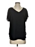 CATHERINE Catherine Malandrino 100% Polyester Black Short Sleeve Blouse Size S - photo 1