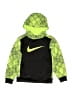 Nike 100% Polyester Black Pullover Hoodie Size 6 - photo 1