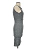 Leith Solid Gray Casual Dress Size XXS - photo 4