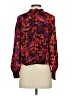 Saylor 100% Viscose Purple Long Sleeve Blouse Size XS - photo 2