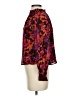 Saylor 100% Viscose Purple Long Sleeve Blouse Size XS - photo 5