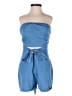Unbranded Solid Blue Romper Size S - photo 1