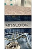 Misslook Chevron-herringbone Blue Jeans Size S - photo 4