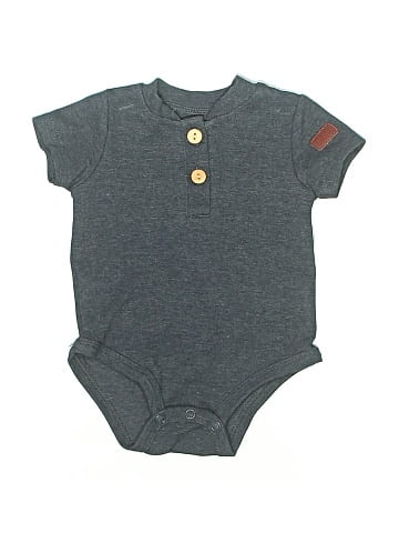 7 For All Mankind Short Sleeve Onesie (view 1)