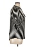 Calvin Klein 100% Rayon Stripes Black 3/4 Sleeve Top Size XL (estimated) - photo 4