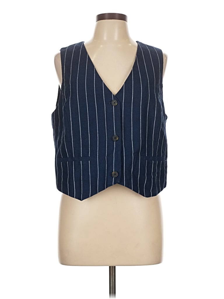 Pre-owned Gap Vest In Blue