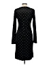 Jennifer Lopez Polka Dots Black Cocktail Dress Size S - photo 2