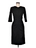 Jil Sander Solid Black Casual Dress Size M - photo 1