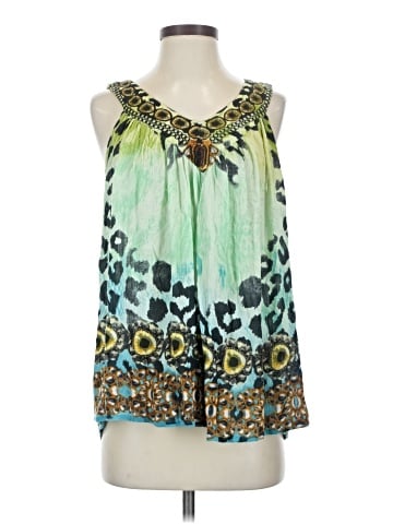 ASH & SARA Sleeveless Blouse (view 1)
